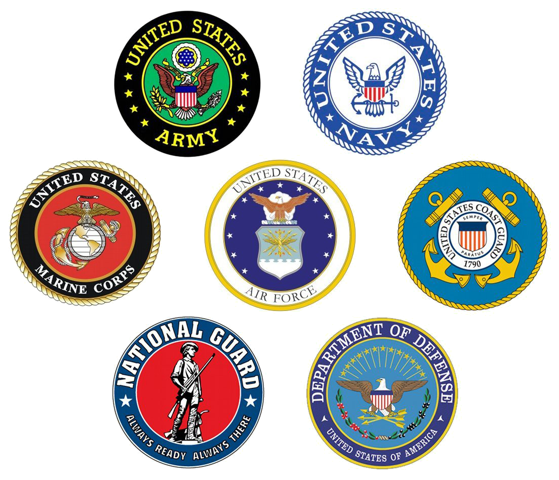 Military Logos Group 2 - 1104 x 948