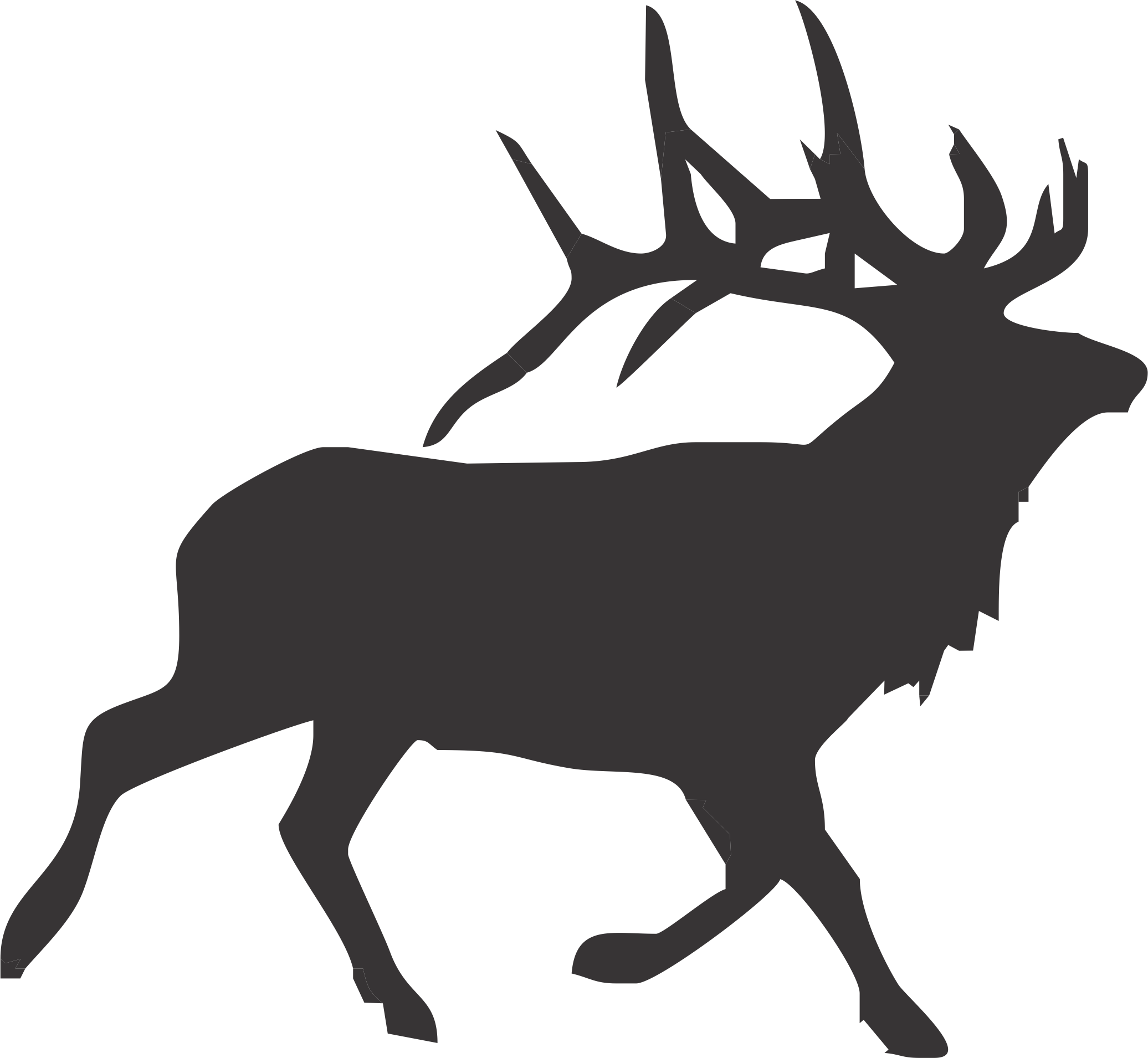 elk-full-body-silhouette-15