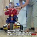 CHEMPI Occupational Therapists help kids learn how to walk