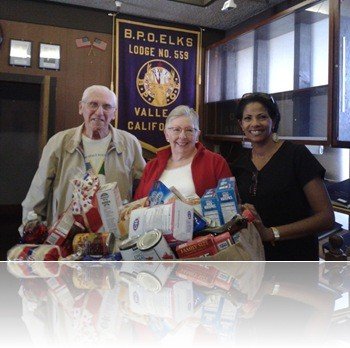 Vallejo Elks Lodge #559 Food Drive