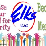 Raise elks become your hand for a charity.