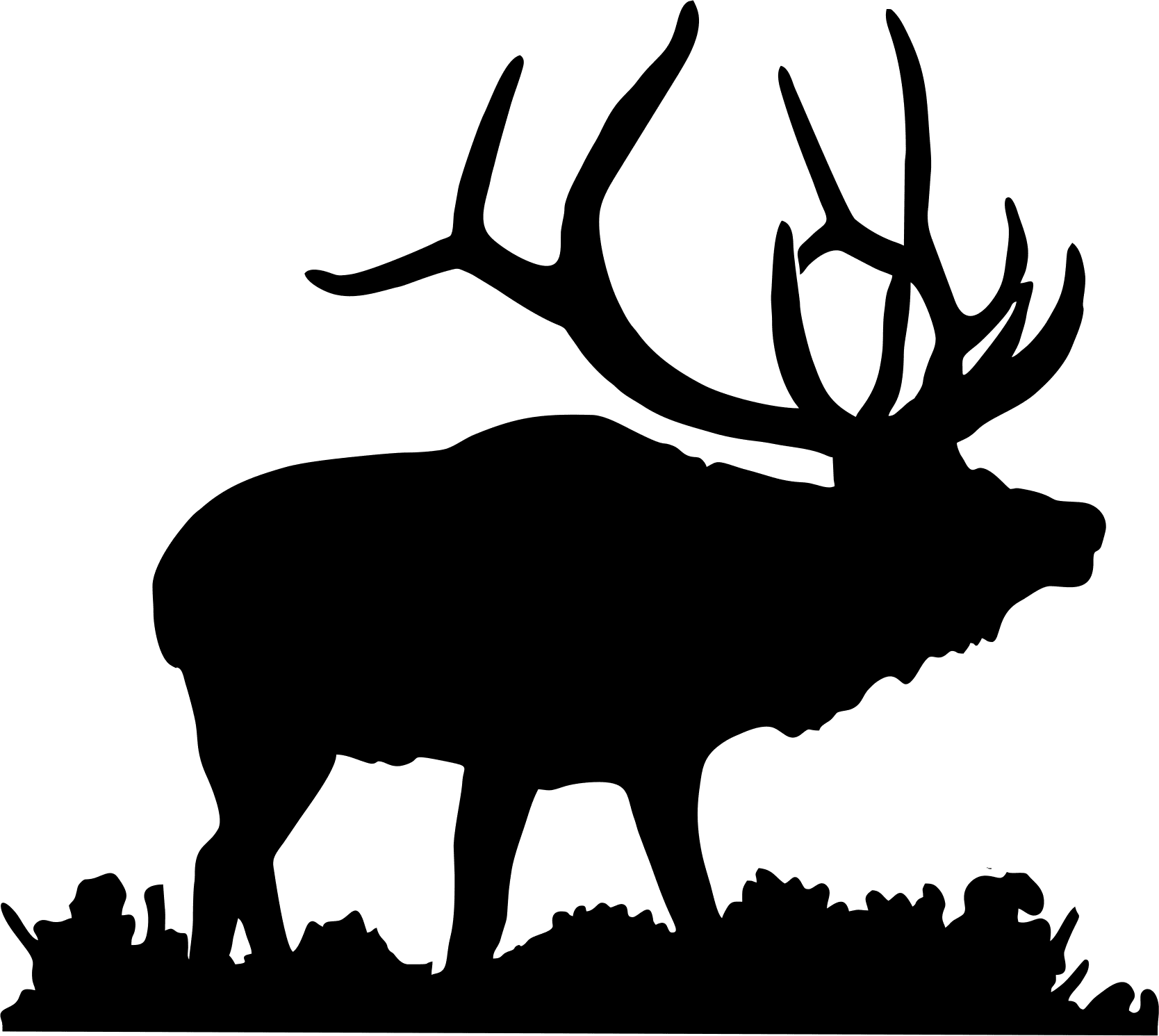 Solid black square on white background
