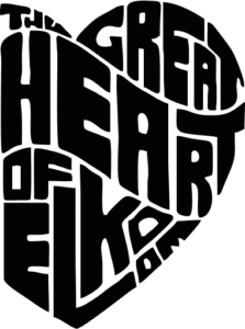 Black rectangle centered on white background