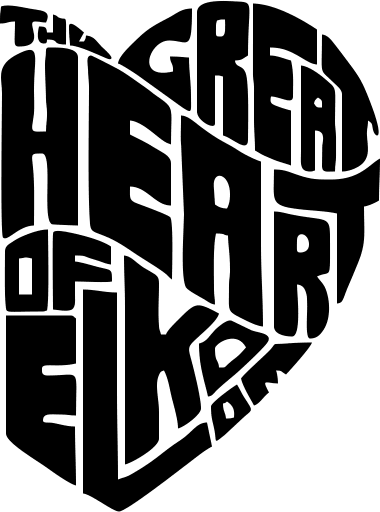 Black rectangle centered on white background